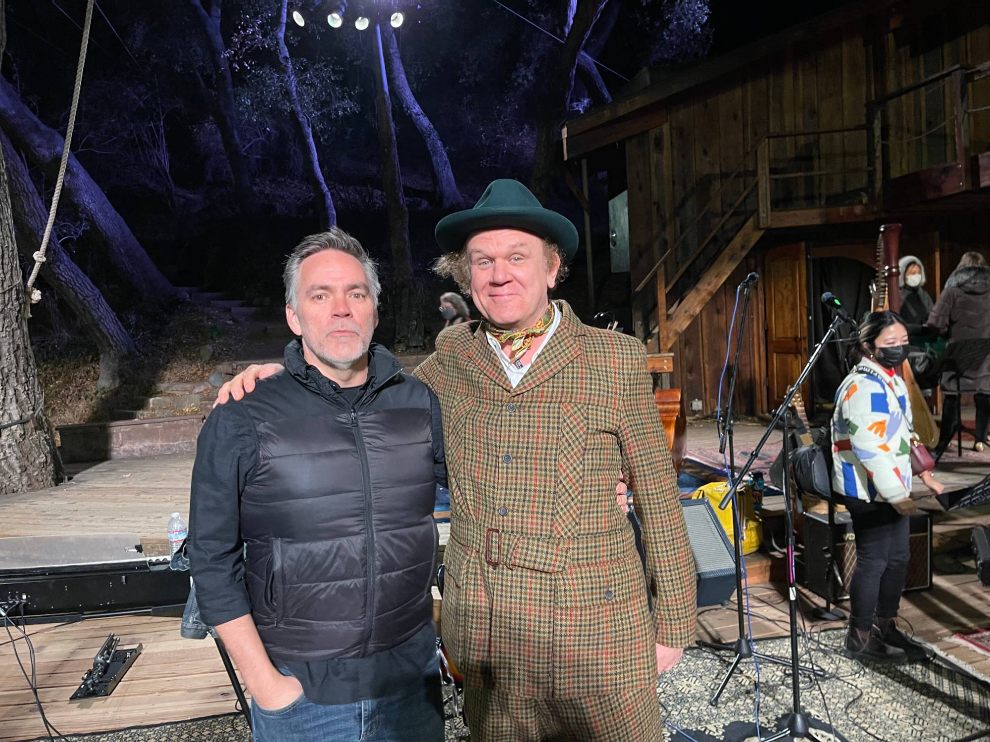 With John C. Reilly